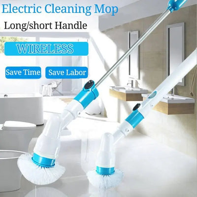 Rechargeable Spin Scrubber Long Handle Cleaning Brush (free home delivery)